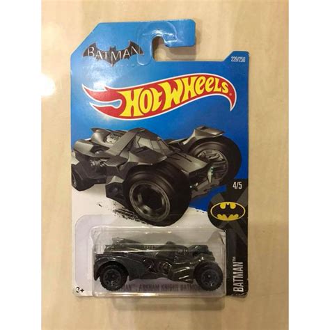 Hot Wheels Batman Arkham Knight Batmobile New Shopee Malaysia