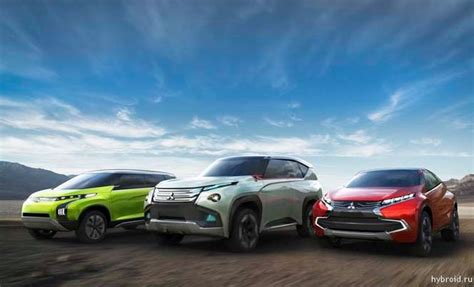 Гибридные автомобили Мицубиси | Каталог гибридов Mitsubishi