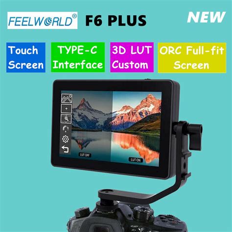 Feelworld F Plus Inch On Camera Dslr Field Monitor D Lut Touch Screen