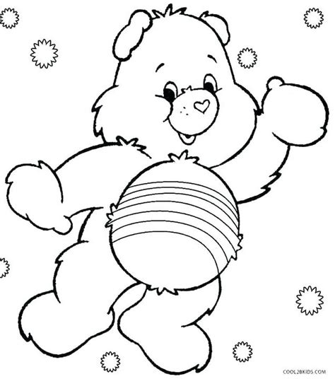 Good Luck Care Bear Coloring Pages Valentine Coloring Pages, Preschool ...