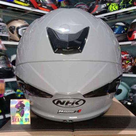 Jual Helm Nhk Mark 1 Elite Solid All Warna Full Face Original Sni Dim