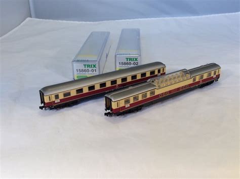 Minitrix N Train Unit Rheingold Carriage Set