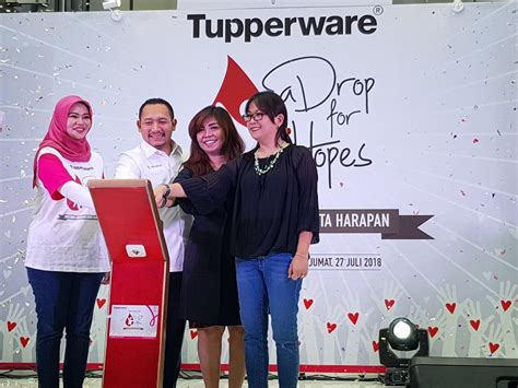 Targetkan 27 Ribu Kantong Darah Tupperware Gelar Donor Darah Serentak