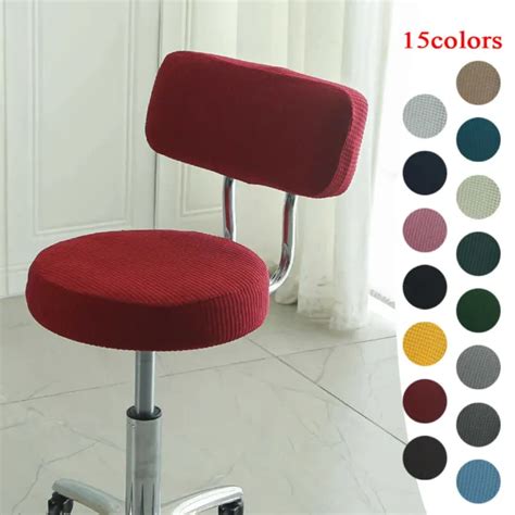 Housse De Chaise Ronde Extensible Pour Tabouret De Bar Housse De