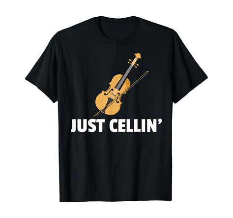 Amazon Cello Music Gift For Cellist Or Cello Player T Shirt Clothing