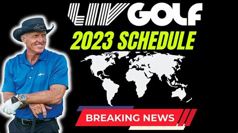 Liv Golf Watch Online Schedule Dates Courses And Players