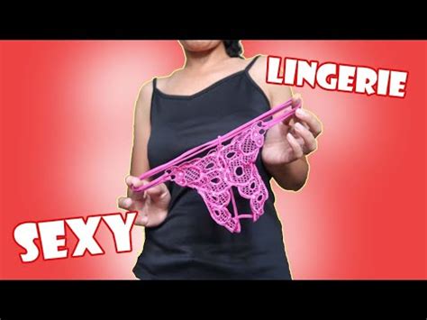 Sexy See Through Lingerie Panty Haul From Shopee Crotchless Edition Part YouTube