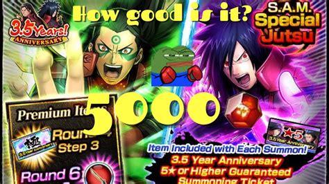 Nxb Nv 🔥 7 Star Hashirama And Madara Rekit Summons 🔥 35 Anniversary 🔥