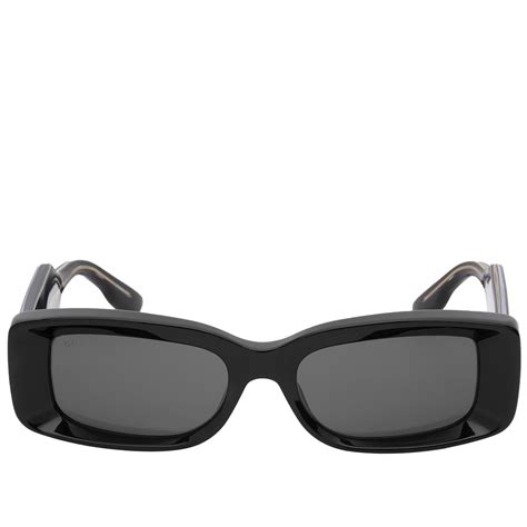 Gucci Gg S Sunglasses Black Grey End