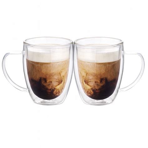 Szklanki Termiczne Do LATTE CAPPUCCINO 350ml 2SZT ERLI Pl