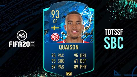 How To Complete Quaison Totssf Player Moments Fifa Ultimate Team Sbc