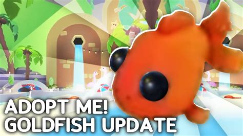 New Adopt Me Goldfish Pet Map Update Youtube