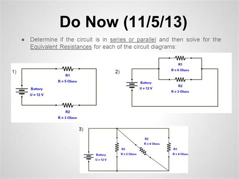 Solving Series And Parallel Circuits Circuit Diagram