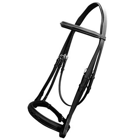 Exionpro Padded Hunter Bridle With Hunter Reins Bridle And Reins