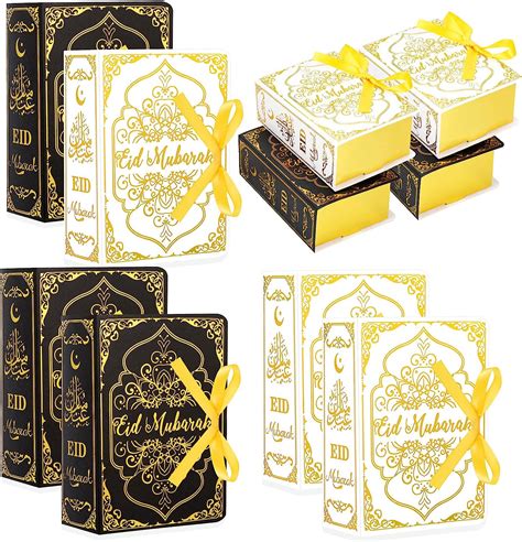 Howaf Eid Mubarak Boxes Eid Favour Boxes Eid Mubarak Box Quran Eid