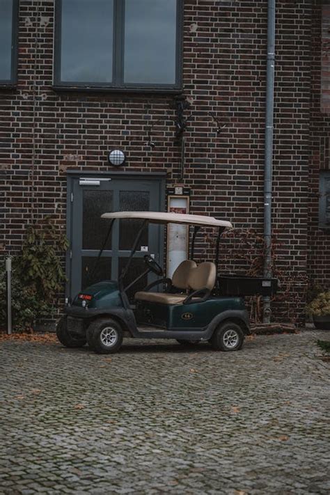 electric club car  stock photo