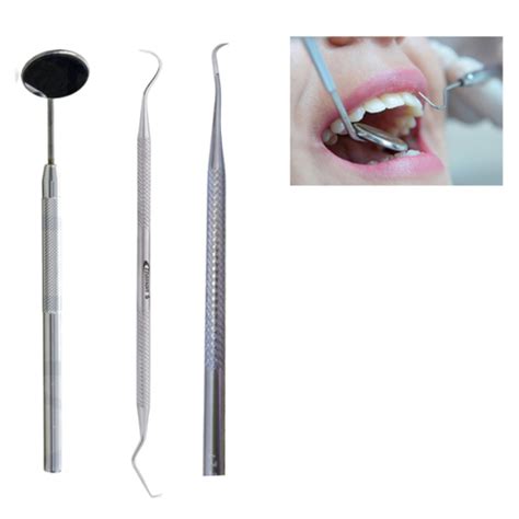 Kit Remoção De Tártaro Dental Extrator Sonda E Espelho no Shoptime