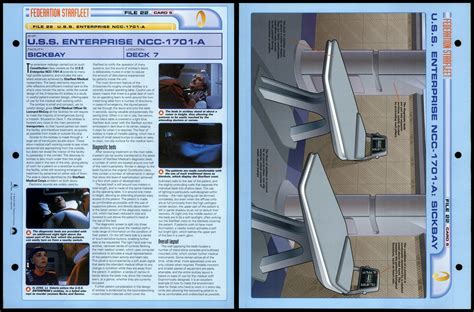 Sickbay Uss Enterprise Ncc A Star Trek Fact File Page