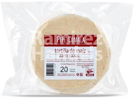 Weiße Maistortillas 15 Cm Pepe Comala 20 St Ca 500 G Mhd 14 Jun