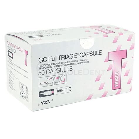 Gc Fuji Triage Glass Ionomer Capsules Wholedent