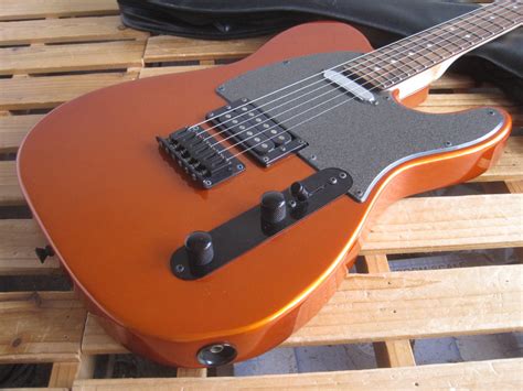 Squier By Fender スクワイアー フェンダー Bullet Series Telecaster Hs オレンジ系 ハムバッカー