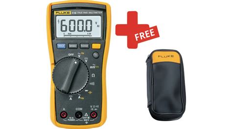 FLUKE 115 C50 Fluke Digital Multimeter 600V 50kHz 40MOhm