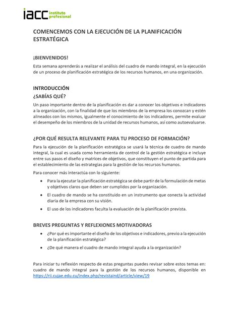 S Notas Inicio Acc Dirpe Comencemos Con La Ejecucin De La