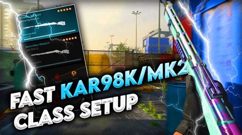 The Fastest Kar K Mk Class Setup In Modern Warfare Sniping