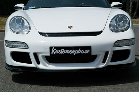 Pare Chocs Avant Gt3 Look Pour Porsche 987 Boxster Kustomorphose