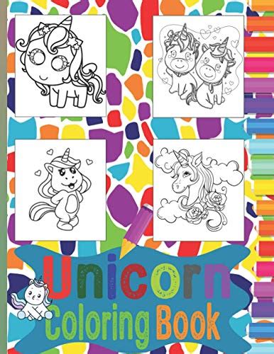 Unicorn Coloring Book: 60 Individual Unicorn Designs (NO duplicate ...