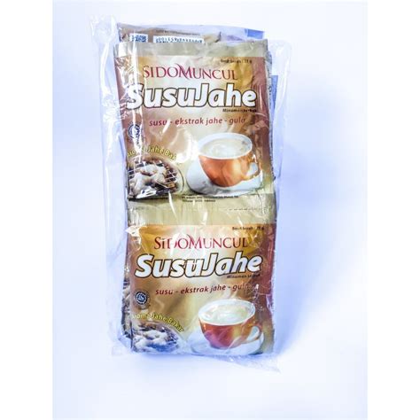 Jual Susu Jahe Sidomuncul Renteng Sachet Shopee Indonesia