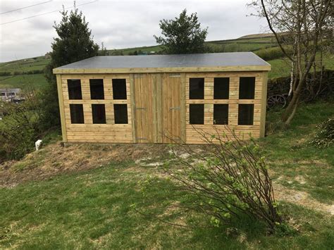 X Winchester Garden Shed Heavy Duty Wooden Shed Workshop