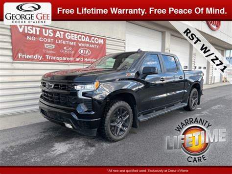 Pre Owned 2023 Chevrolet Silverado 1500 RST 4 Door Cab Crew In Coeur D