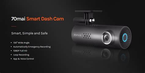 70mai Smart Dash Cam 1S | ANAGU | Easy, Quick, Quality