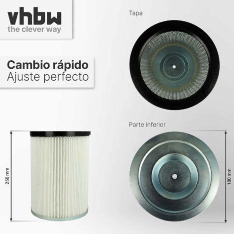 Vhbw Filtro De Cartucho Para Aspirador Robot Multiusos Compatible Con