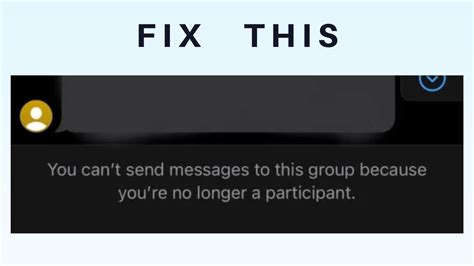 How To Fix You Cant Send Messages To This Group On Whatsapp Youtube