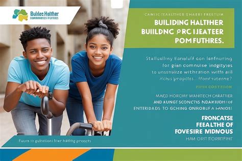 Premium Photo Building Healthier Communities Building Brighter Futures