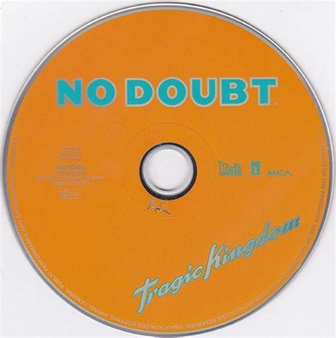 No Doubt Tragic Kingdom CD 606949000325 EBay