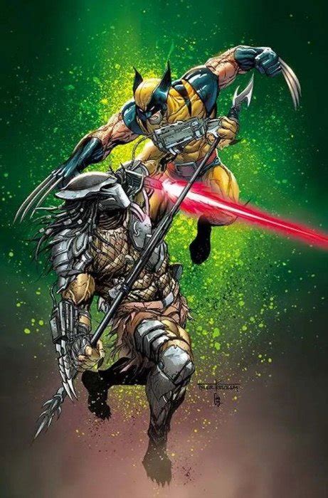 Predator Vs Wolverine E Marvel Comics Comic Book Value And Price