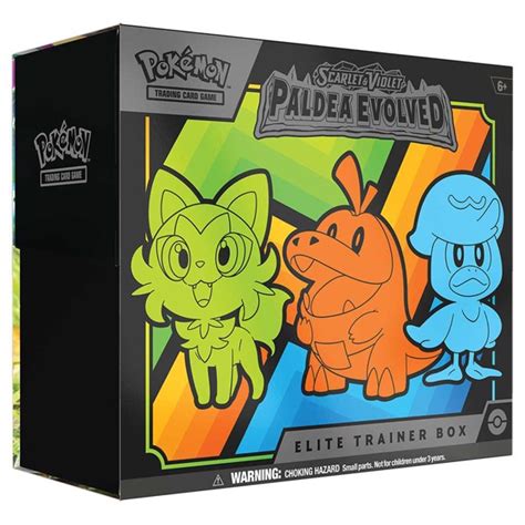 Pokemon Tcg Scarlet And Violet Paldea Evolved Elite Trainer Box