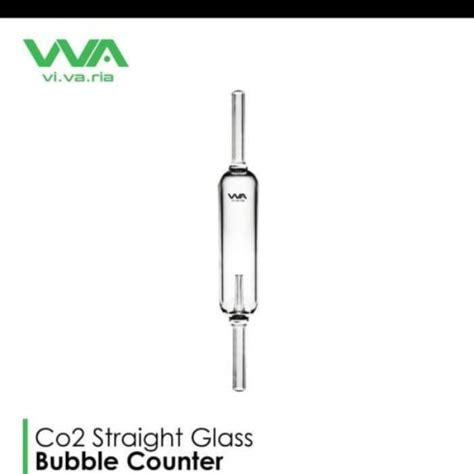 Jual VIVARIA CO2 STRAIGHT GLASS BUBBLE COUNTER CO2 Shopee Indonesia