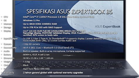 Mengenal Asus Expertbook B