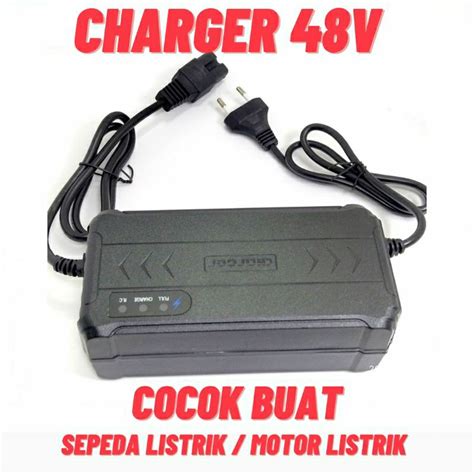 Jual Charger Aki Sepeda Motor Listrik V Ah Cas Aki Sepeda Listrik