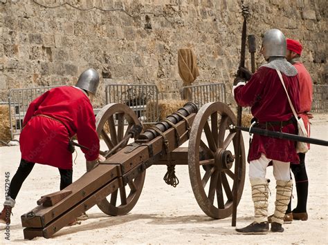 Medieval Cannon Stock Photo | Adobe Stock