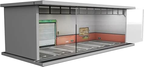 Amazon Bivitre 1 64 Diorama Display Case With LED Lights Compatible With Hot Wheels
