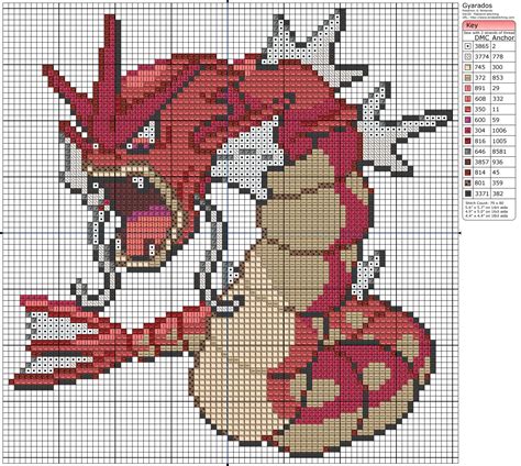 Pokemon Cross Stitch Charts On Birdie Stitching Dragon Pokemon Pokemon