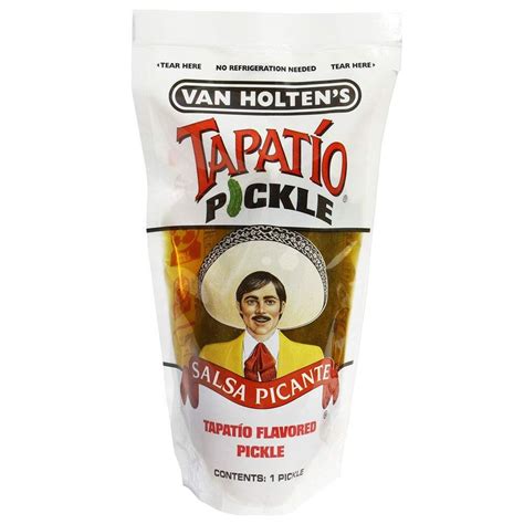 Van Holtens Pickle Jumbo Tapatio Salsa Picante Sweetsworld