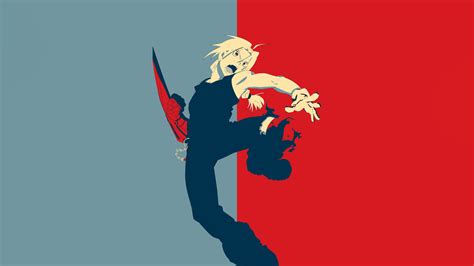 Edward Elric Wallpaper 4K Minimalist 5K