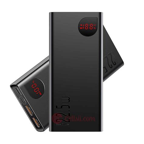 Baseus Adaman 22 5w Power Bank 20000Mah Black