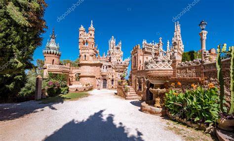 M Laga Espa A Alrededor De Agosto Panorama De Castillo